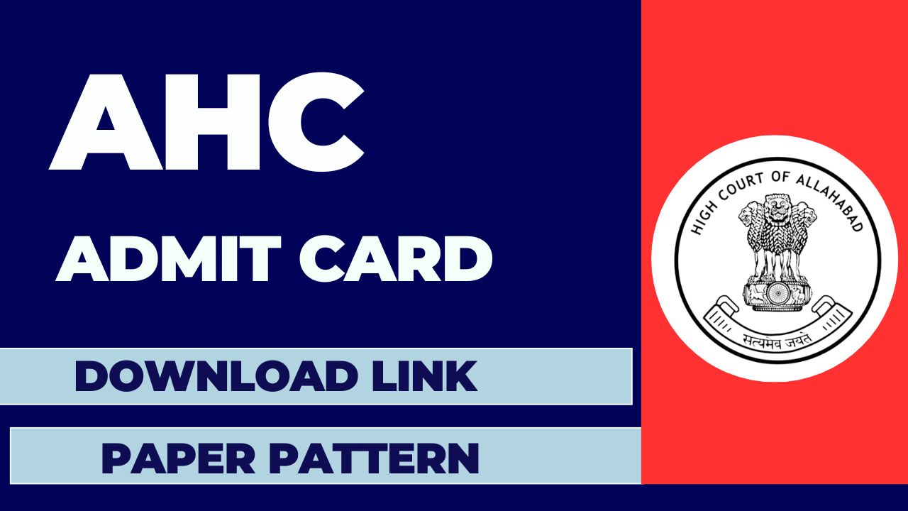 Allahabad High Court Admit Card 2024 download page with hall ticket details displayed.