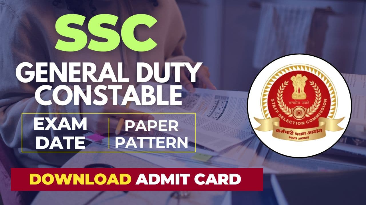 SSC GD Admit Card 2025: Steps to Download Constable CBT Hall Ticket