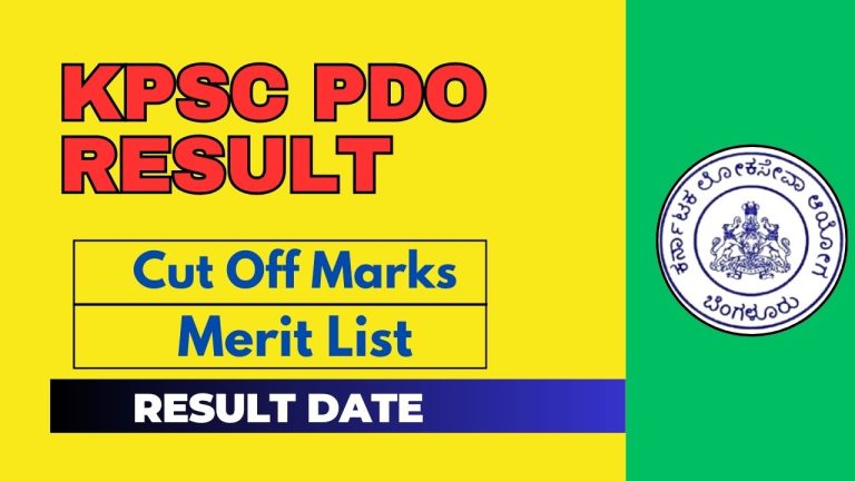 KPSC PDO Result 2025 for HK and RPC, Available Soon @kpsc.kar.nic.in