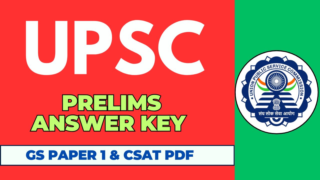 upsc prelims answer key